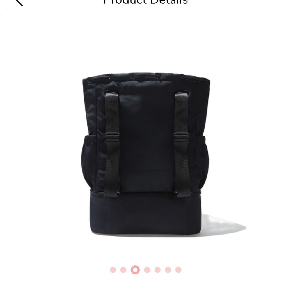 new beyond yoga convertible gym bag black color for gym or even cute diaper bag - Picture 4 of 4